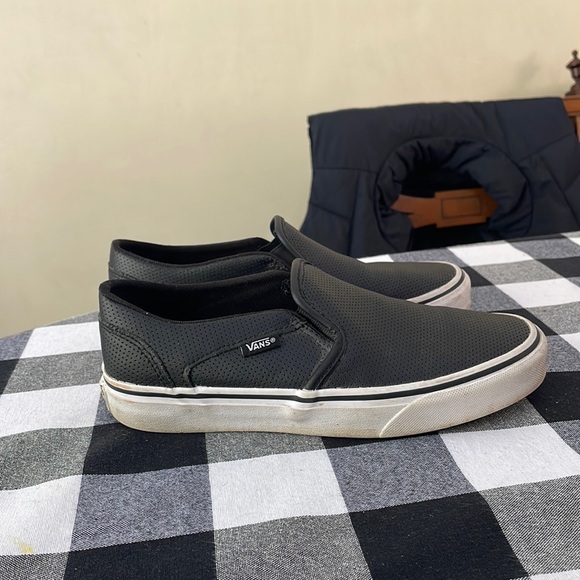 Vans Shoes - Black Vans Size 6.5
